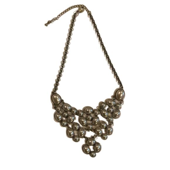 Vintage Pearl Statement Necklace - Picture 3 of 5